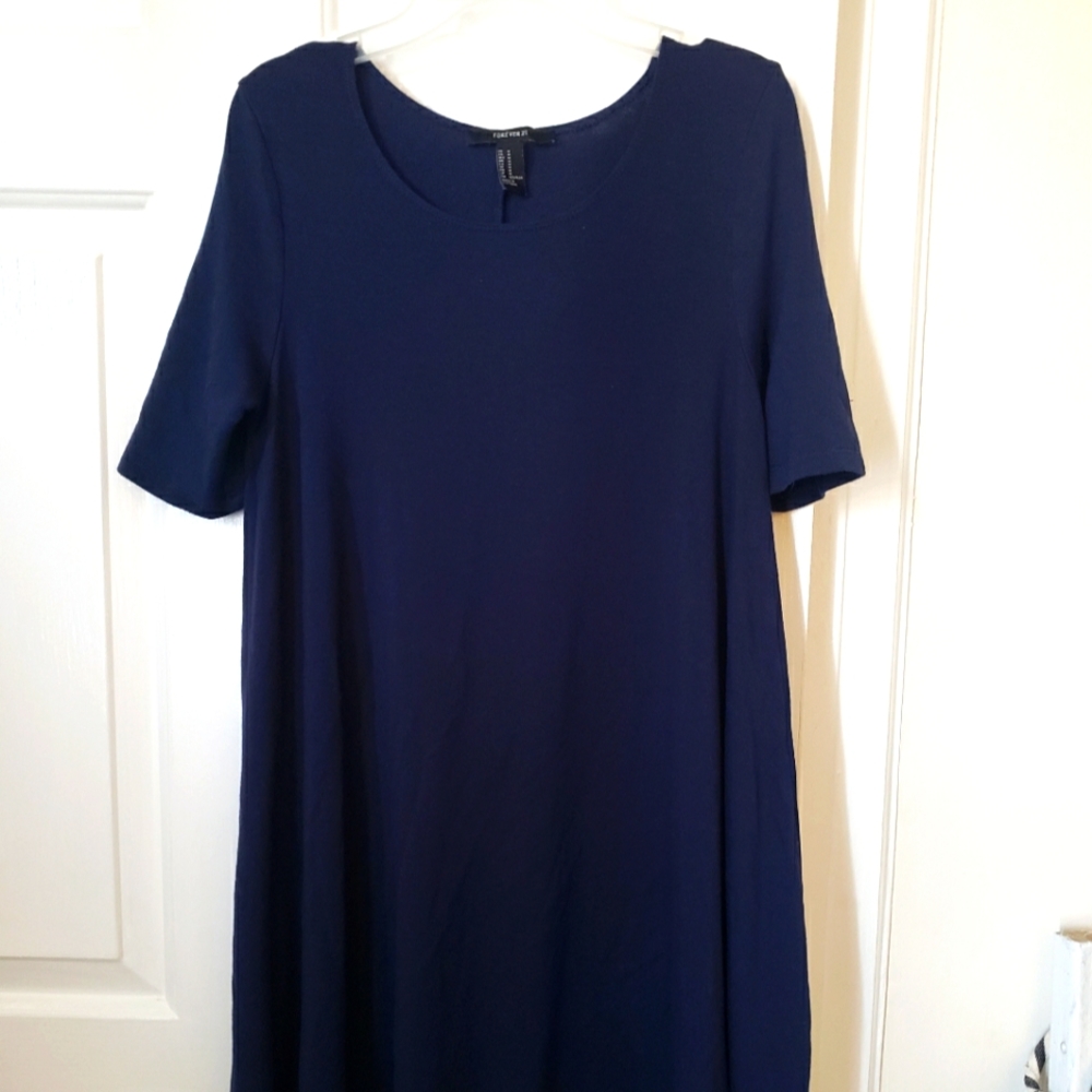 Forever 21 cotton tshirt dress